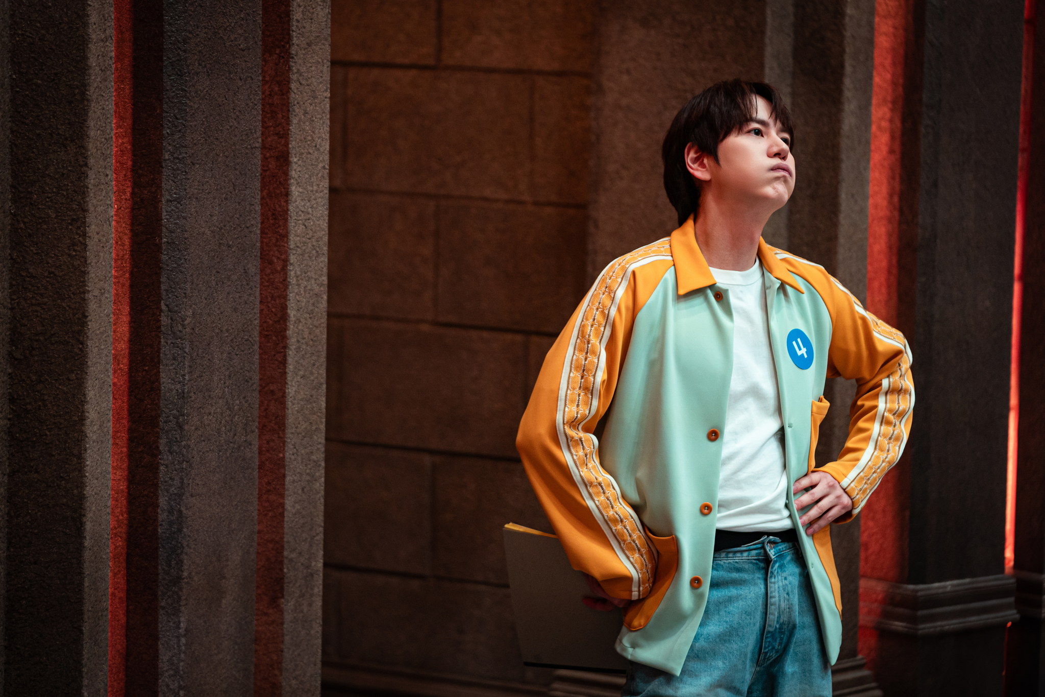 A still from the second season of Netflix's mind-game survival show ″The Devil's Plan: Death Room,″ featuring Super Junior's Kyuhyun [NETFLIX]