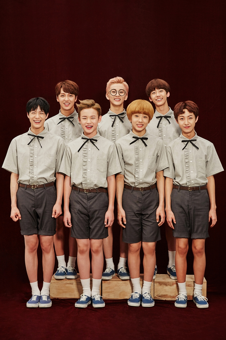 A teaser image for boy band NCT Dream's debut single "Chewing Gum" (2016) [SM ENTERTAINMENT]
