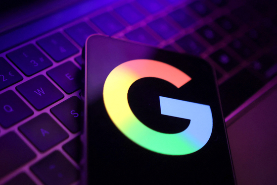 The new Google logo is pictured in this illustration from May 13. [REUTERS/YONHAP]
