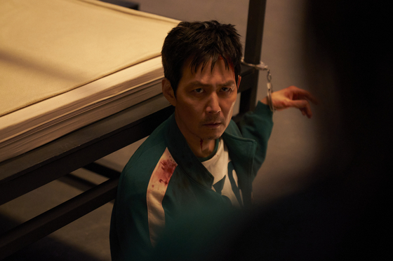 A pre-released still from the third season of Netflix's ″Squid Game″ (2021-), set to be released on June 27 [NETFLIX] 