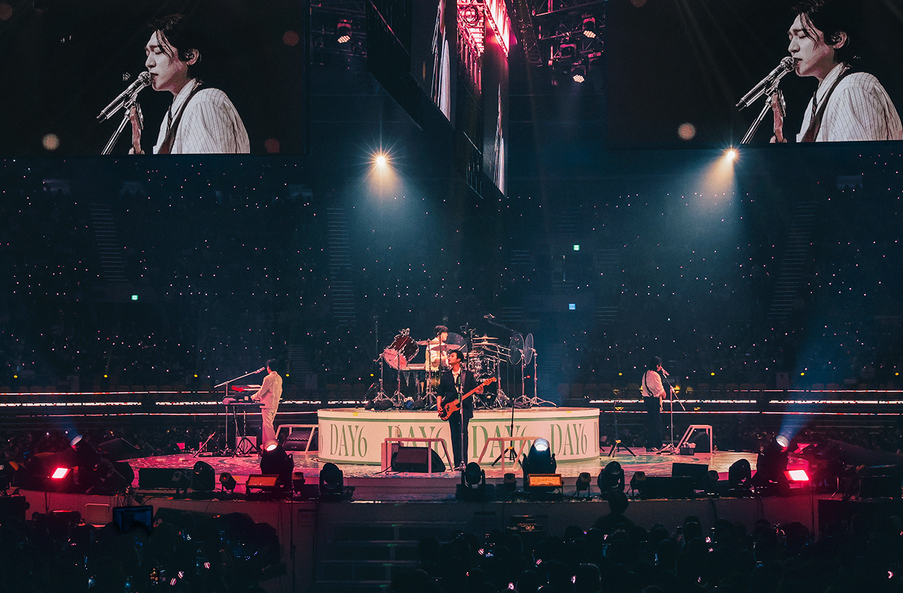 Korean rock band DAY6's ″Forever Young″ tour finale concert held on May 9 to 11 and May 16 to 18 at the KSPO Dome in southern Seoul [JYP ENTERTAINMENT]