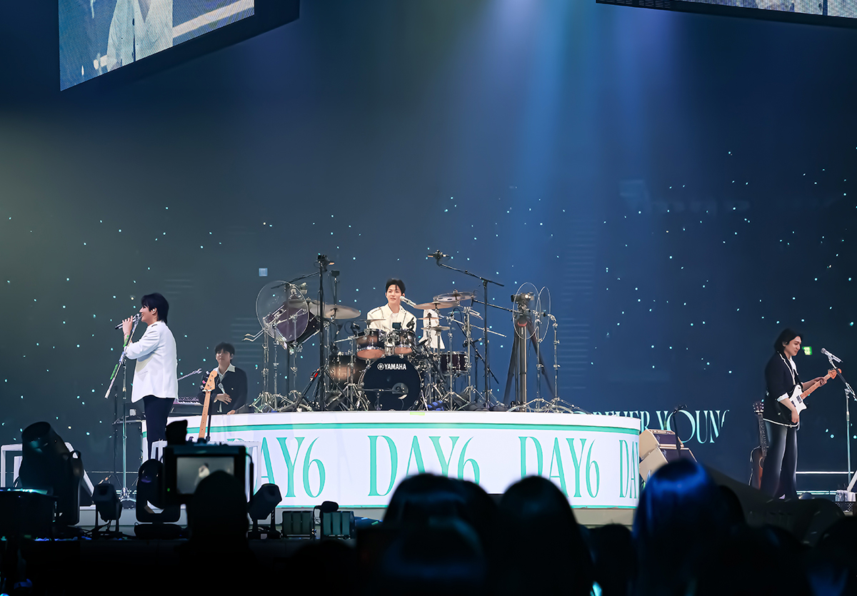 Korean rock band DAY6's ″Forever Young″ tour finale concert held on May 9 to 11 and May 16 to 18 at the KSPO Dome in southern Seoul [JYP ENTERTAINMENT]