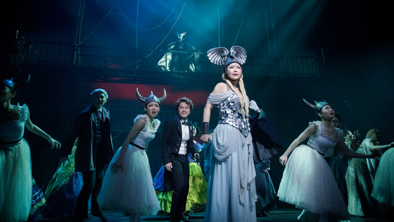 A scene from the musical ″Phantom,″ set to hold its 10th anniversary performances starting May 31 [EMK MUSICAL COMPANY]