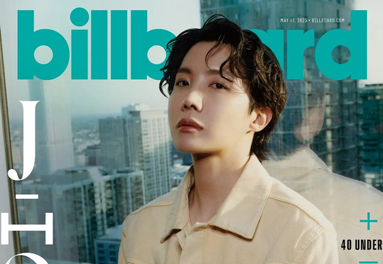 J-Hope of boy band BTS featured on the May edition of U.S. music magazine Billboard [BILLBOARD]