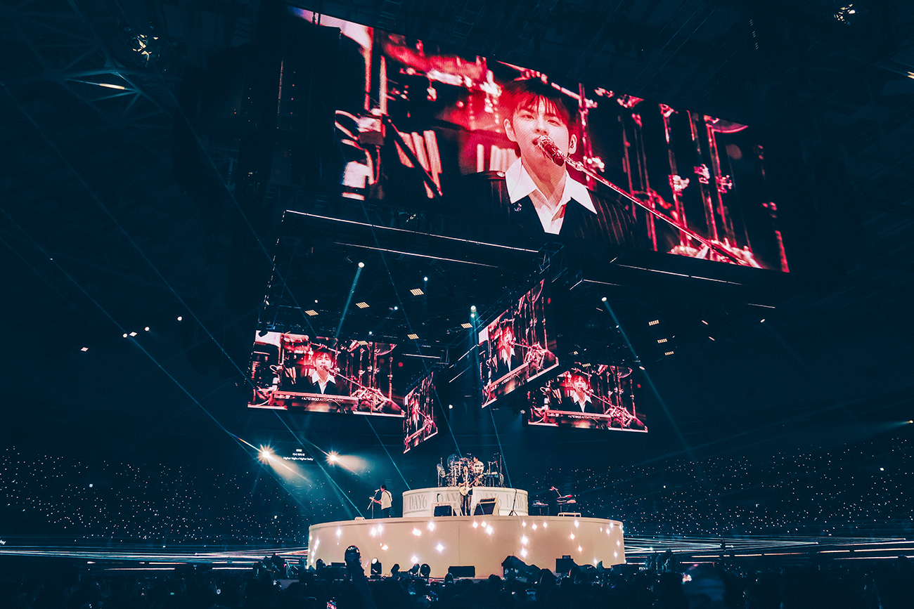 Korean rock band DAY6's ″Forever Young″ tour finale concert held on May 9 to 11 and May 16 to 18 at the KSPO Dome in southern Seoul [JYP ENTERTAINMENT]