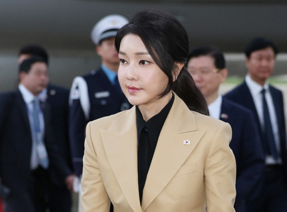 Former first lady Kim Keon Hee [YONHAP]