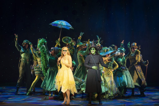 A scene from the musical ″Wicked,″ which will return to Korea for the first time in 13 years [S&CO]