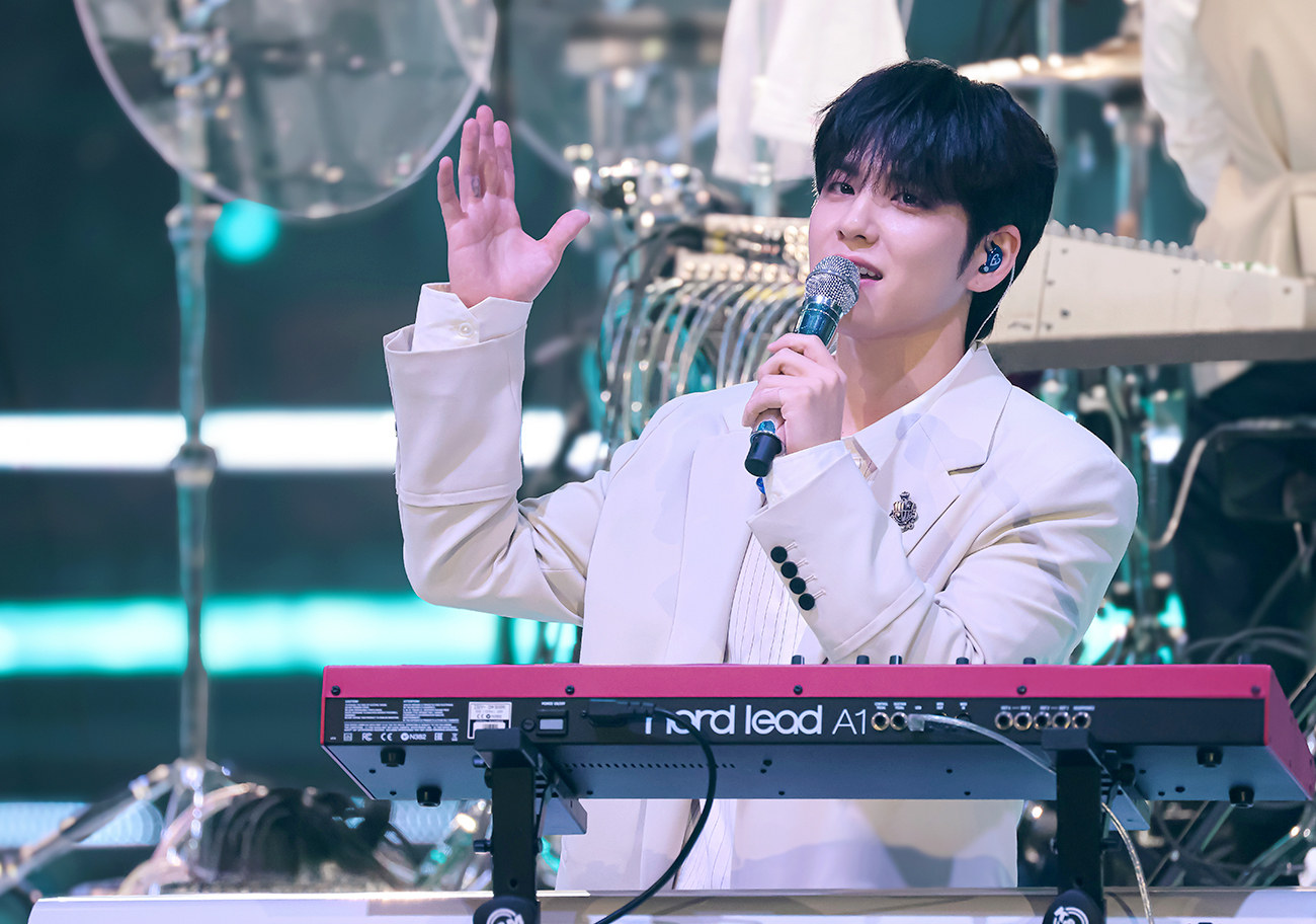 Korean rock band DAY6's ″Forever Young″ tour finale concert held on May 9 to 11 and May 16 to 18 at the KSPO Dome in southern Seoul [JYP ENTERTAINMENT]