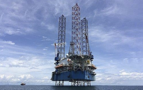 This photo provided by SK earthon shows the company's offshore oil exploration site in Vietnam. [YONHAP]