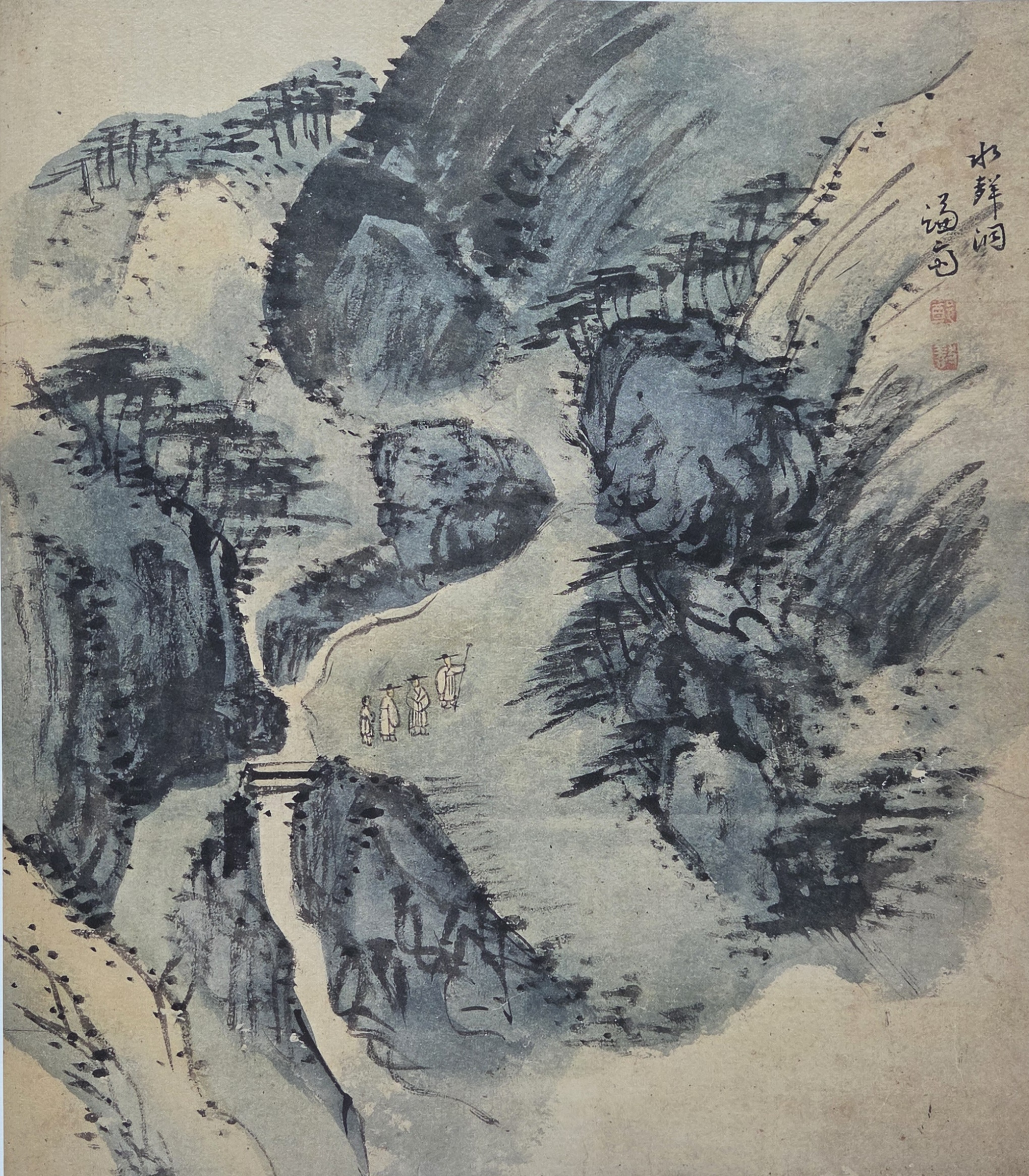 Suseong-dong in Jeong Seon's ″Jangdongpalgyeongcheop″ [HOAM MUSEUM OF ART]