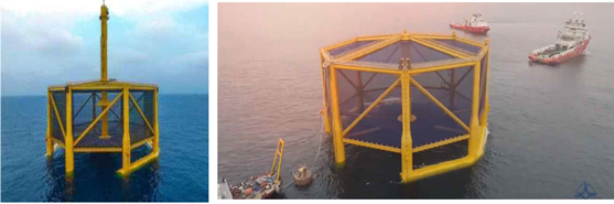Structures unilaterally installed by China in the Yellow Sea [LAWMAKER EOM TAE-YOUNG'S OFFICE]