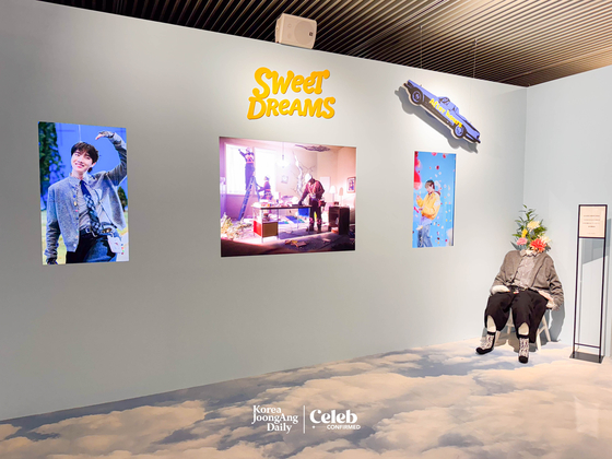 “Musician” zone at J-Hope’s “And What?” Exhibition at AK Plaza in the Hongdae neighborhood, western Seoul. [DANIELA GONZALEZ PEREZ]