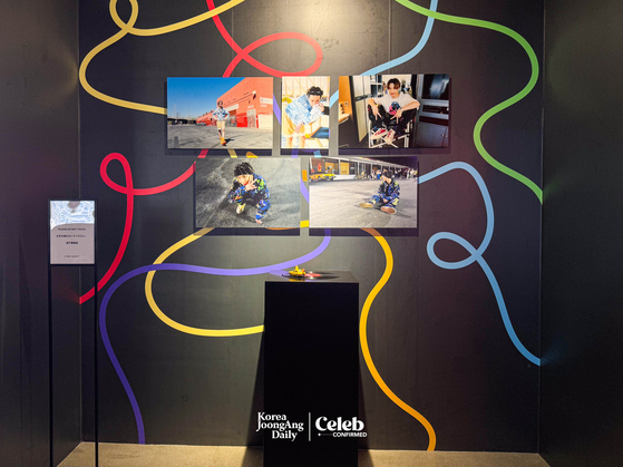 The “Musician” zone at J-Hope’s “And What?” Exhibition at AK Plaza in Hongdae, western Seoul [DANIELA GONZALEZ PEREZ]