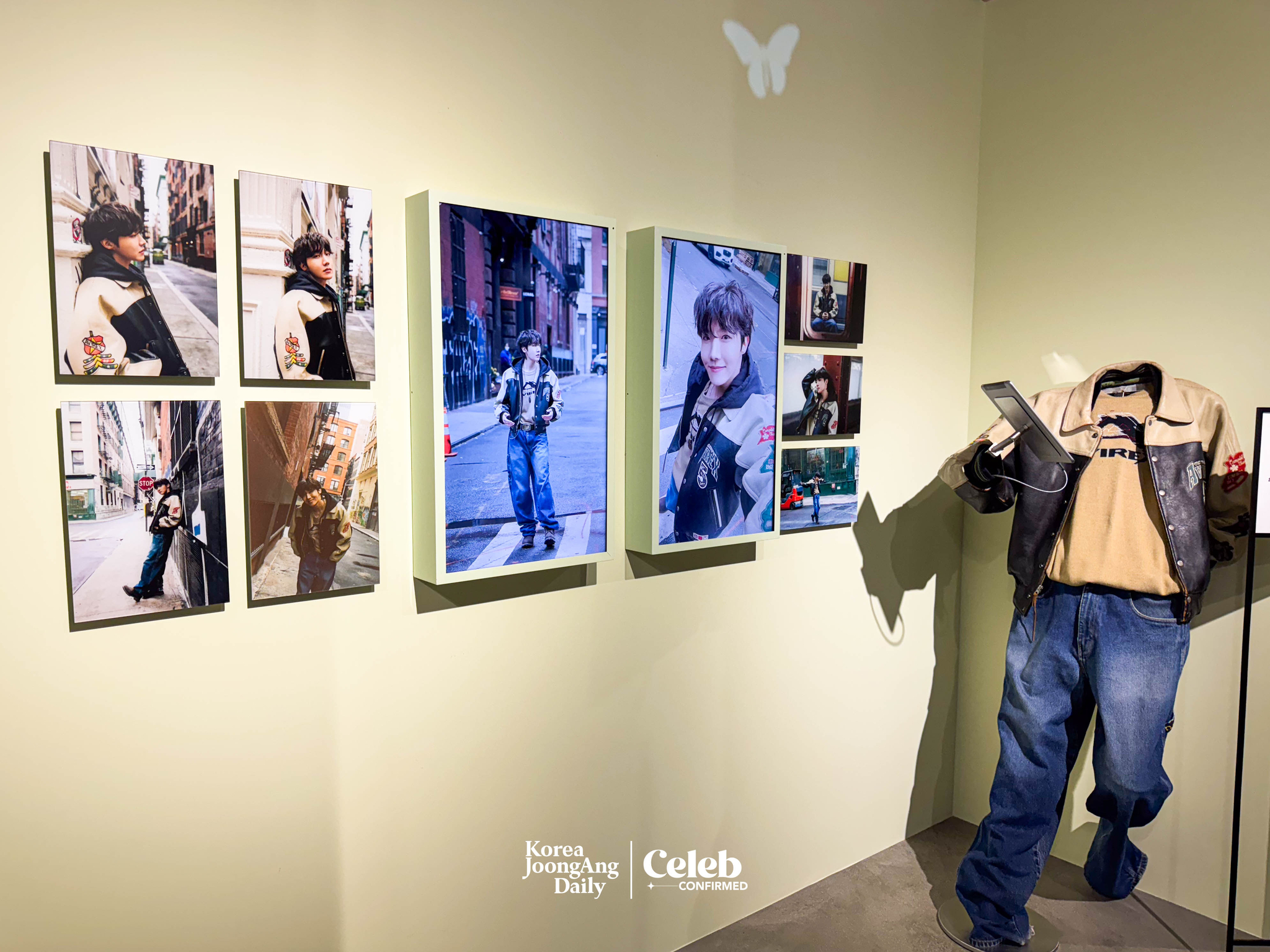 The “Musician” zone at J-Hope’s “And What?” Exhibition at AK Plaza in Hongdae, western Seoul [DANIELA GONZALEZ PEREZ]