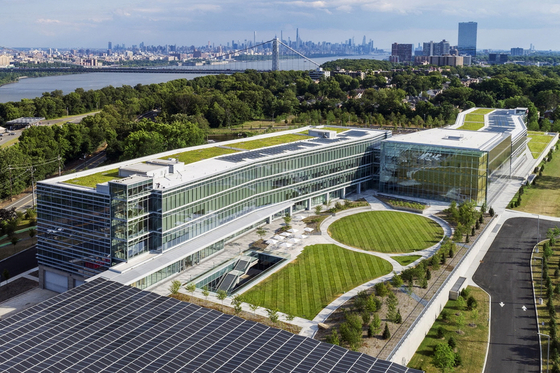 The exterior of LG Electronics’ North American headquarters in New Jersey [YONHAP]