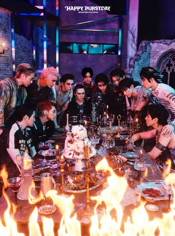 Concept image for Seventeen's ″Happy Burstday″ [PLEDIS ENTERTAINMENT]