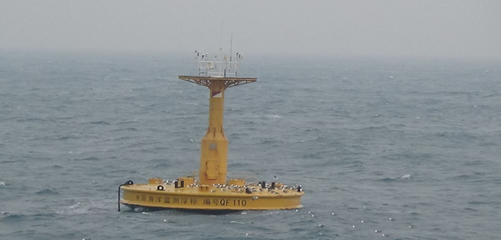 China's “China Marine Surveillance Buoy QF110″ [REPUBLIC OF KOREA NAVY]