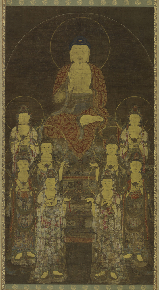 A 14th-century Buddhist painting from the Goryeo Dynasty (918-1392) owned by the National Museum of Asian Art [NATIONAL MUSEUM OF ASIAN ART]