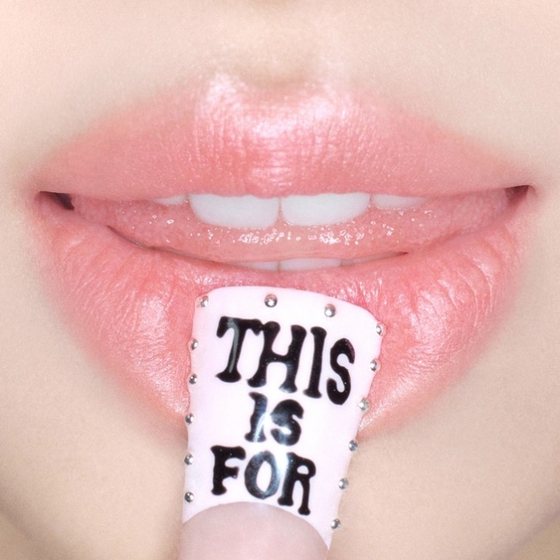 Cover for Twice's upcoming fourth full-length album, “This is For″ [JYP ENTERTAINMENT]