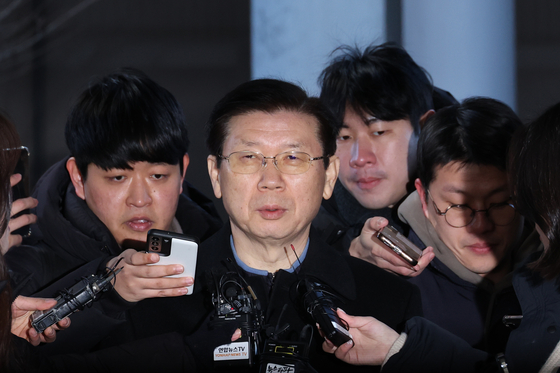 Former Presidential Security Service chief Park Jong-joon on Jan. 10 [JOINT PRESS CORPS]