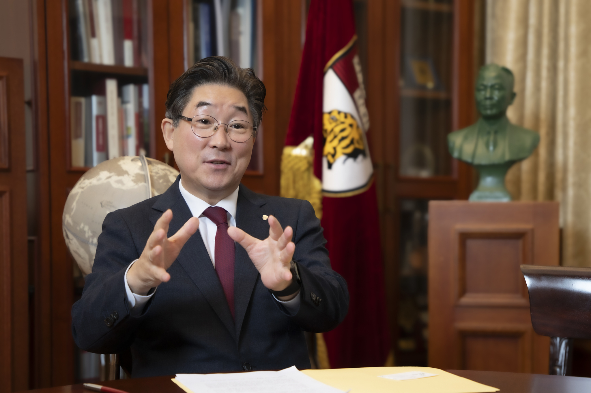 Kim Dong-one, the 21st president of Korea University [KOREA UNIVERSITY]