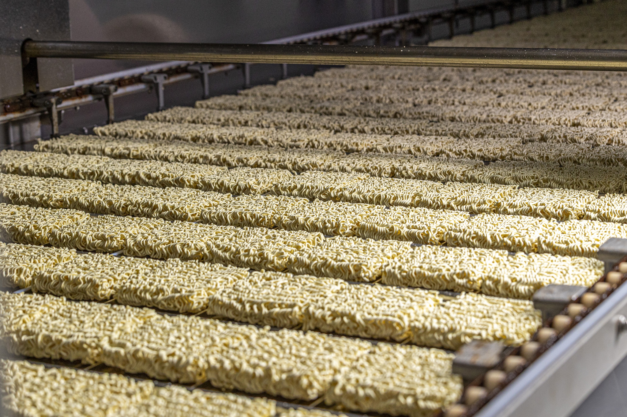 The interior of Samyang Foods' second plant in Miryang, South Gyeongsang, where the popular Buldak Ramen noodles are manufactured [SAMYANG FOODS]