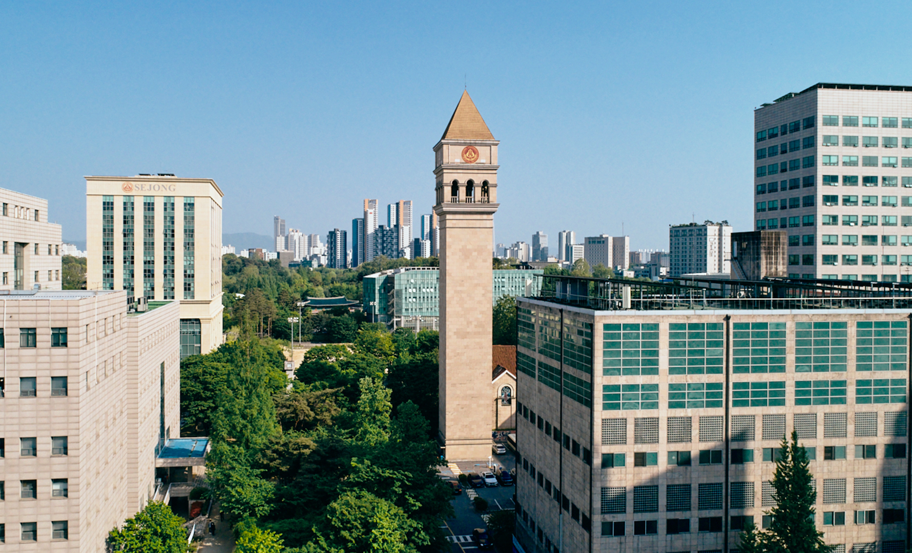 Sejong University campus [SEJONG UNIVERSITY]