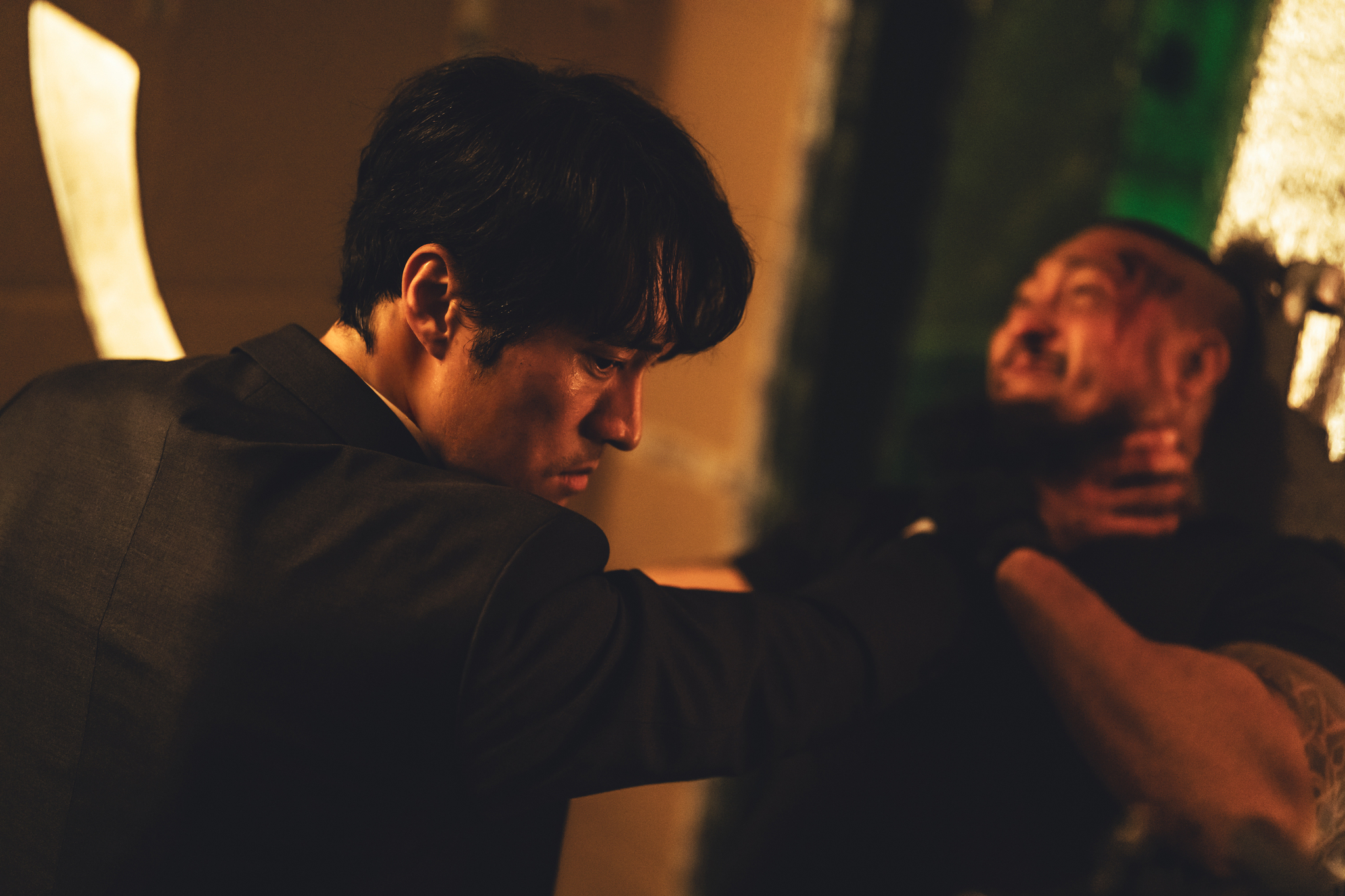 Still from Netflix's action noir series ″Mercy For None″ [NETFLIX]