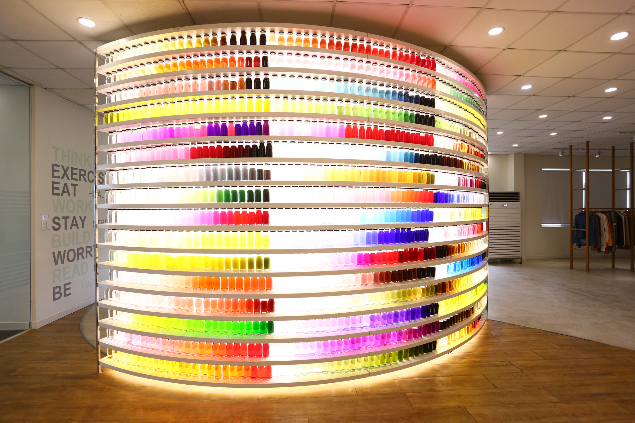 The C&T Vina office in Vietnam, Hansae's subsidiary that manufactures and dyes textiles. [HANSAE]