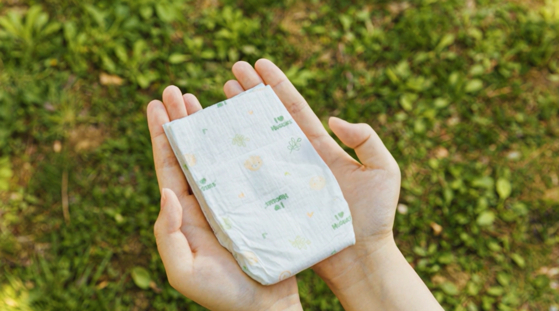 A diaper made especially for premature babies by Yuhan-Kimberly [YUHAN-KIMBERLY]