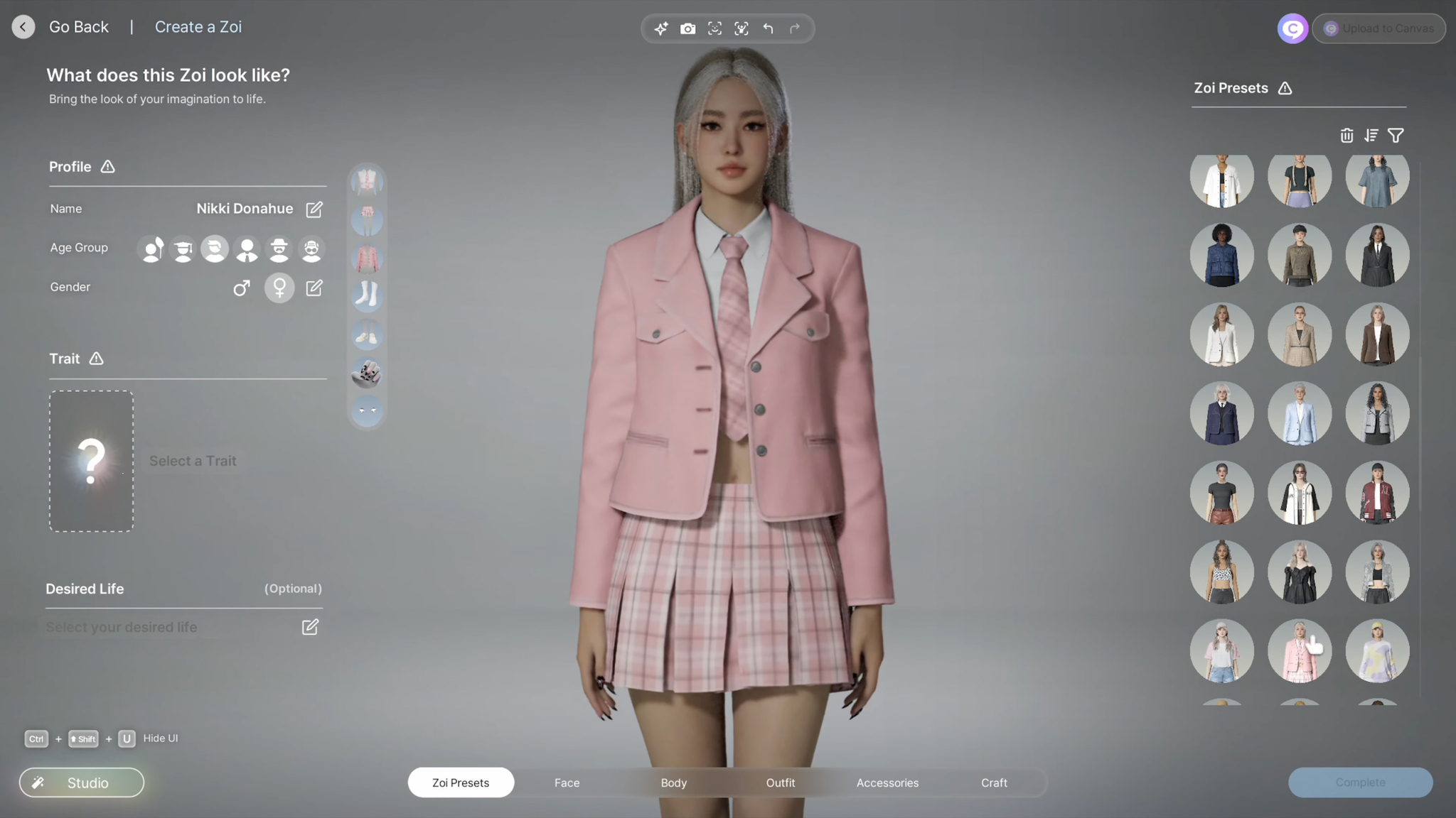 A still from Krafton's inZOI shown at Apple's Worldwide Developers Conference keynote on June 9 [SCREEN CAPTURE]