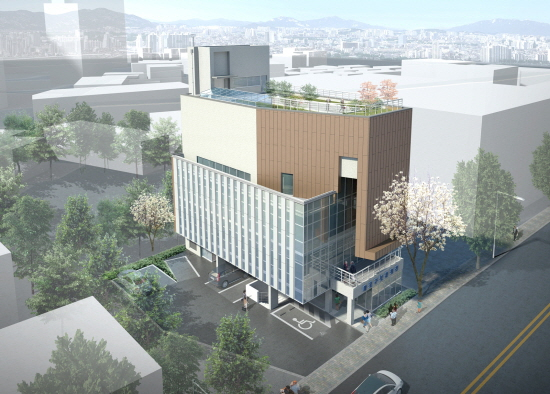 A render of the Veterans’ Hall in Mapo District, western Seoul [SEOUL METROPOLITAN GOVERNMENT]