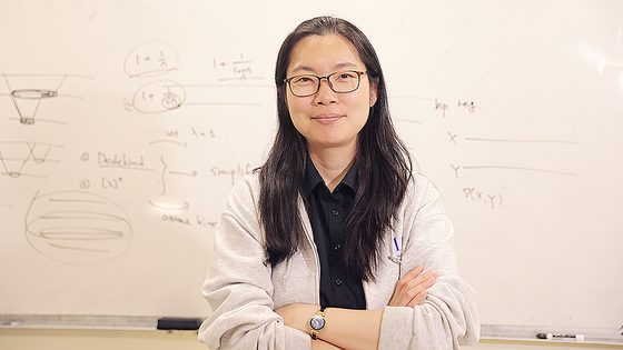 Park Jin-young, an assistant professor of mathematics at New York University [JOONGANG ILBO]