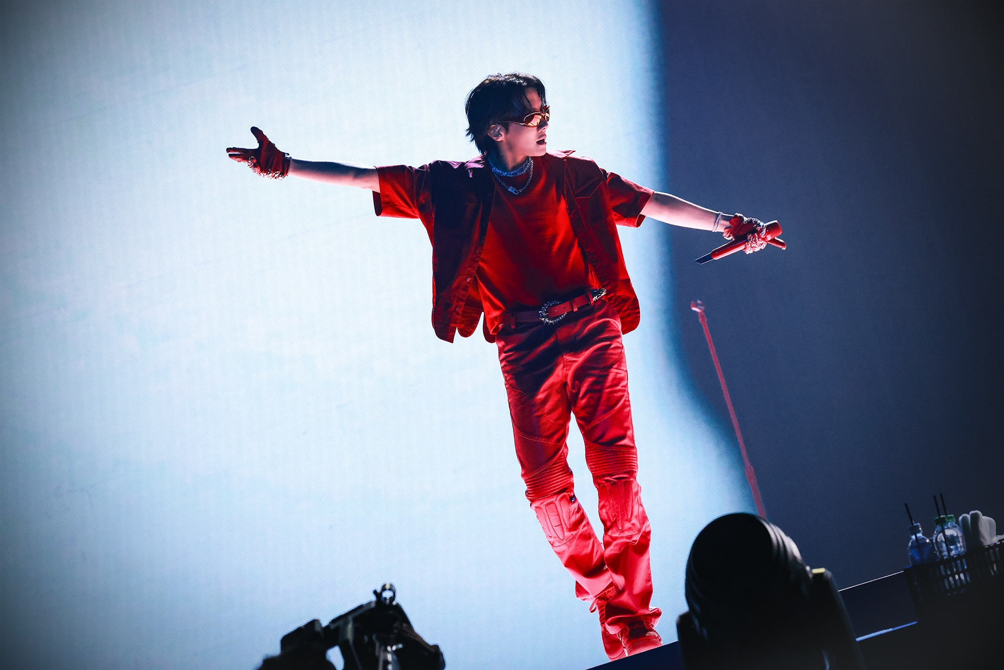 J-Hope of boy band BTS performs during his solo concert at Kyocera Dome in Osaka, Japan. [BIGHIT MUSIC]
