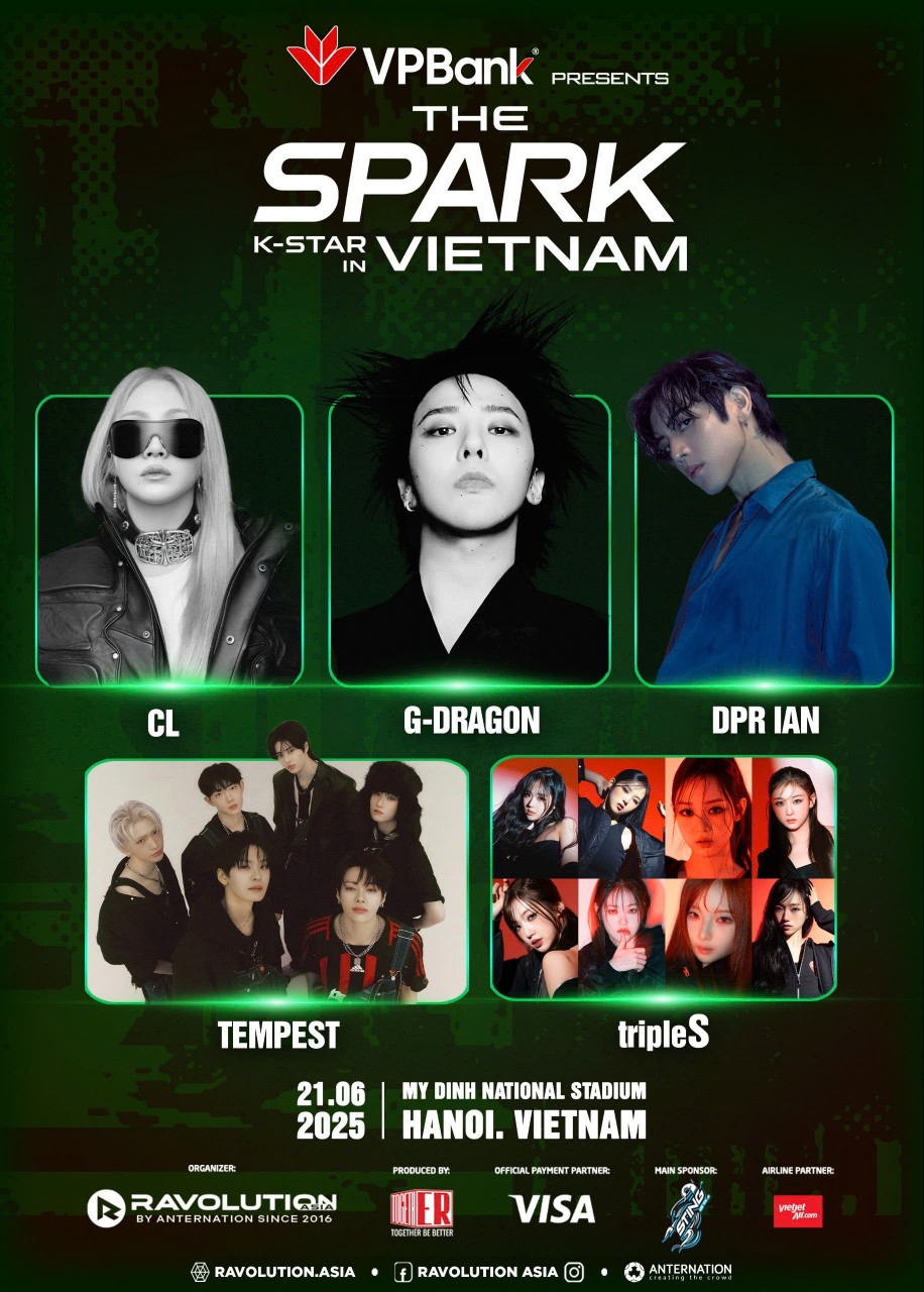 A poster for ″The Spark in Vietnam″ [ER CONTENTS MEDIA]