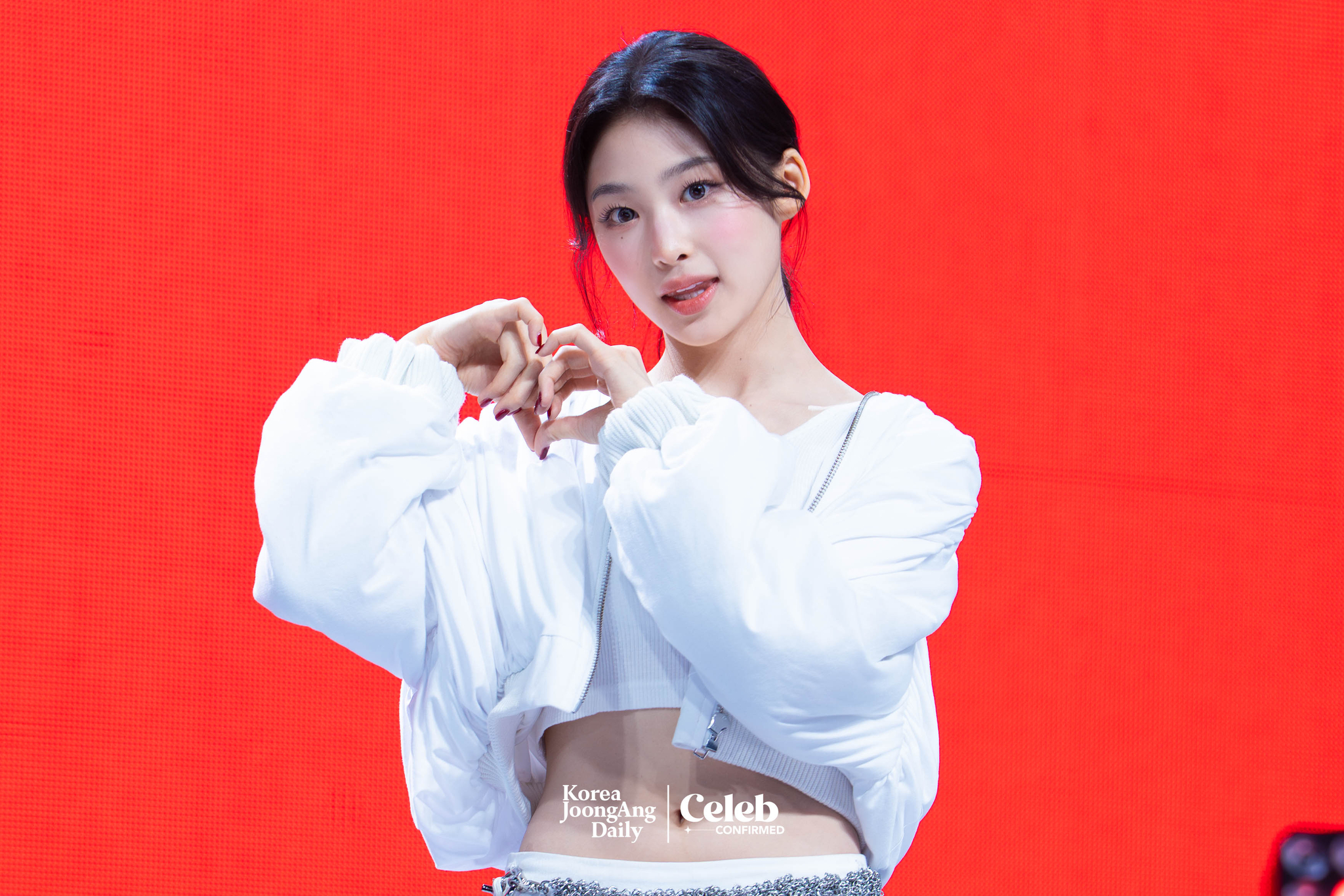 Baby DONT Cry’s Beni poses for photos during a showcase for the release of the first single, “F Girl,” at Blue Square in central Seoul on June 23. [DANIELA GONZALEZ PEREZ]