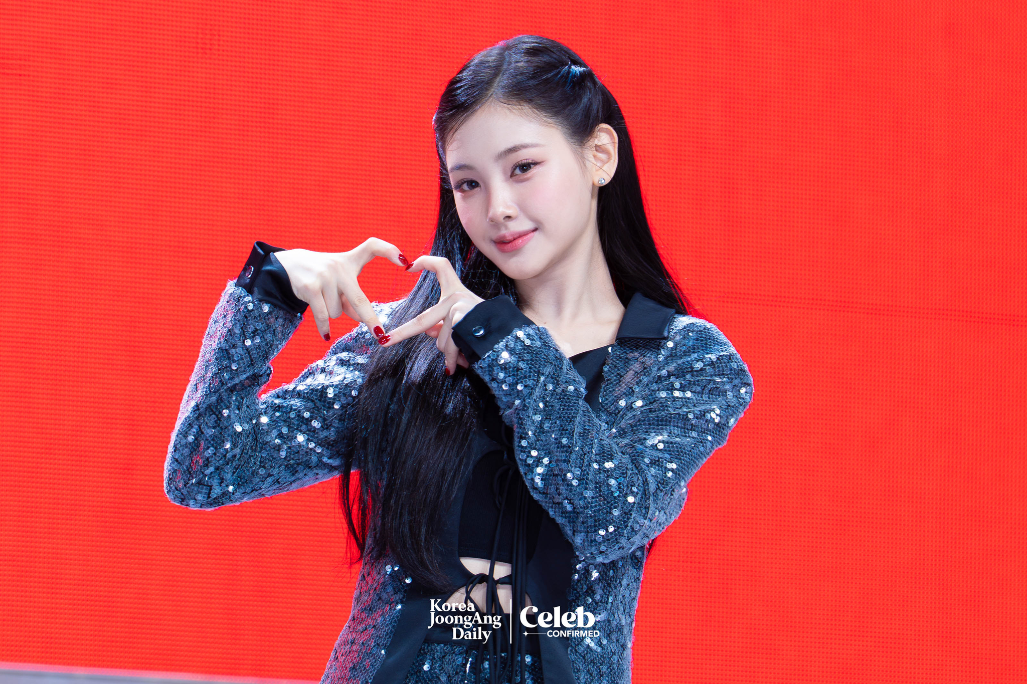 Baby DONT Cry’s Yihyun poses for photos during a showcase for the release of the first single, “F Girl,” at Blue Square in central Seoul on June 23. [DANIELA GONZALEZ PEREZ]