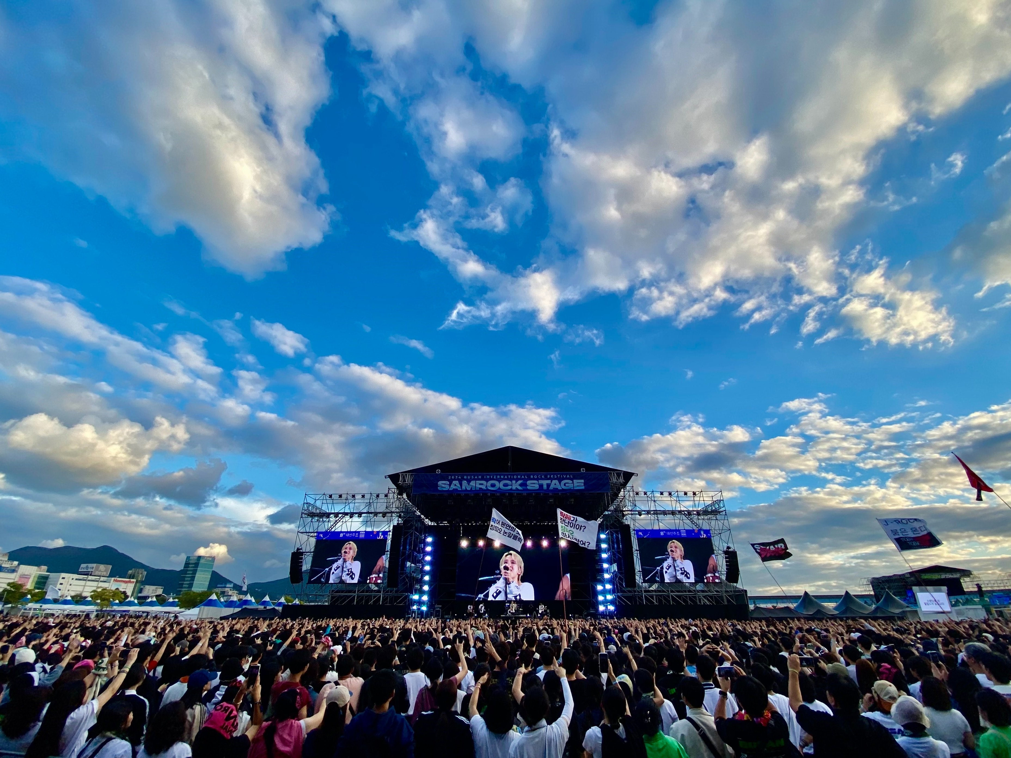 The Busan International Rock Festival held in 2024 as part of last year's Festival Shiwol [FESTIVAL SHIWOL]