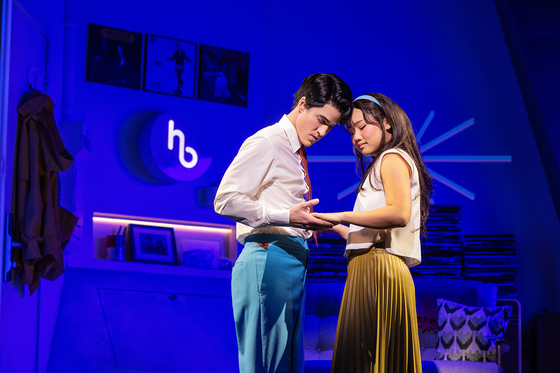 A scene from "Maybe Happy Ending" being performed on Broadway [NHN LINK]
