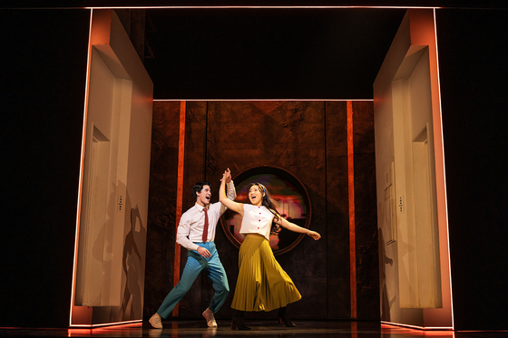 A scene from "Maybe Happy Ending" being performed on Broadway [NHN LINK]
