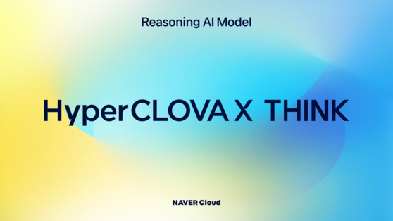 Naver unveiled its homegrown inference AI model, HyperClova X Think, on June 30. [NAVER CLOUD]