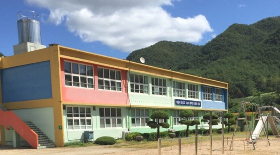 Samgye Elementary School, a branch of Wolgok Elementary School, in Andong, North Gyeongsang. [SCREEN CAPTURE]