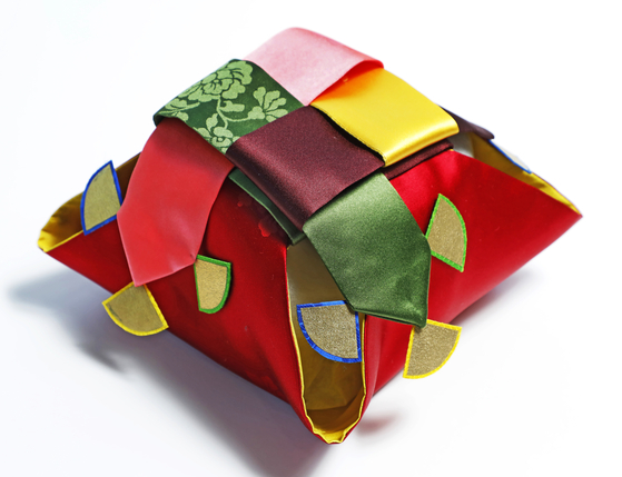 Rice bowl pouch called jubal baribo [PARK SANG-MOON]