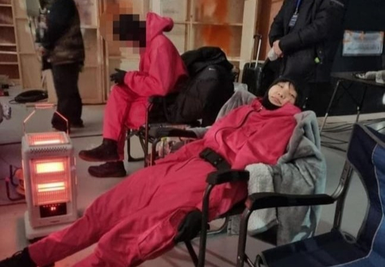 The photo that actor Park Gyu-young posted on Jan. 8 on her Instagram, which she later deleted. [SCREEN CAPTURE]