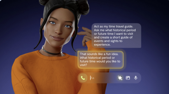 A screenshot of a conversation with Replika, a popular U.S. AI chatbot app with 35 million users [REPLIKA]