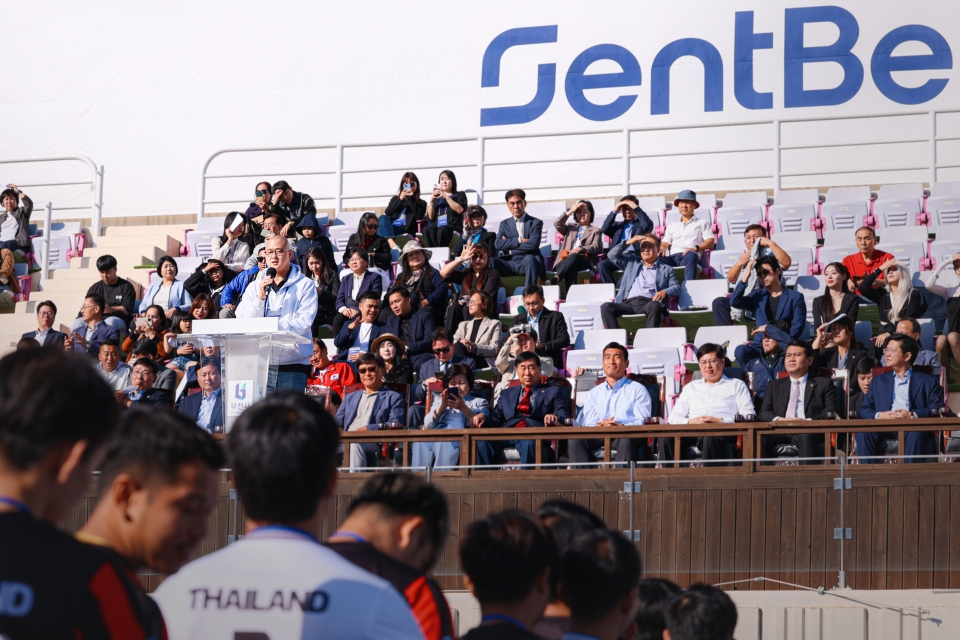 SentBe hosts the SentBe Cup, a football match between foreign communities in Korea, in Oct. 13, 2024. [SENTBE]