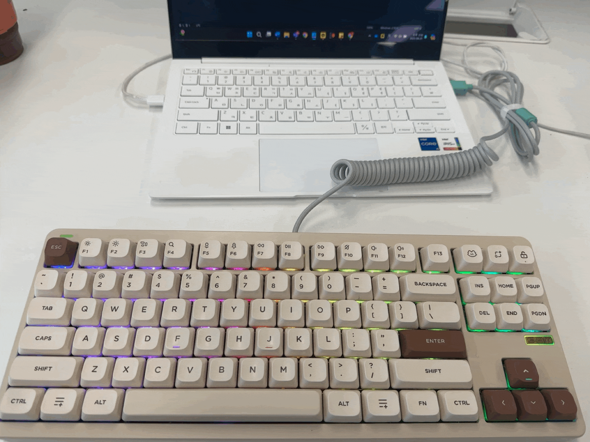 NuPhy Gem80 keyboard I used for a day. [WOO JI-WON] 
