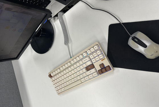 NuPhy Gem80 keyboard I used for a day. [WOO JI-WON]