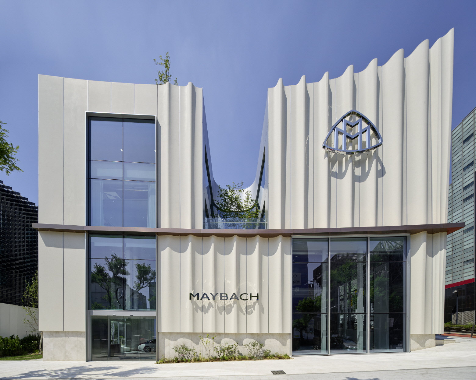 The Maybach Brand Center in Gangnam District, central Seoul opened on July 14 [MERCEDES-BENZ KOREA]