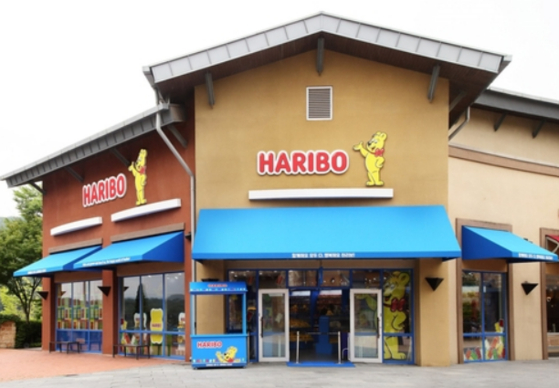 This photo, taken July 16 and provided by Haribo Korea, shows the company's first Asian outlet at Shinsegae Simon Premium Outlets in Yeoju, Gyeonggi. [HARIBO KOREA]